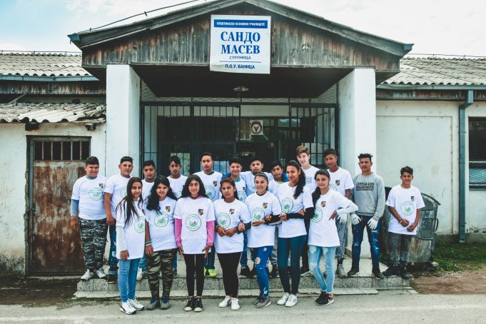Подрачното училиште во село Баница при О.О.У. „Сандо Масев“ го прифатија Еко-Предизвикот