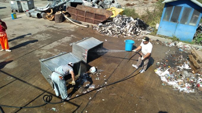 Се изврши дезинфекција на контењерите